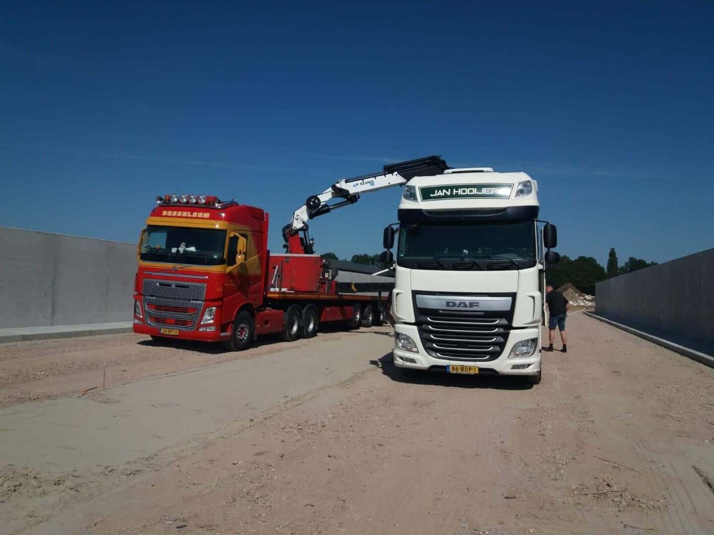 Bosch Beton - Sleufsilo's voor ruwvoer en mestopslag bij geitenmelkerij