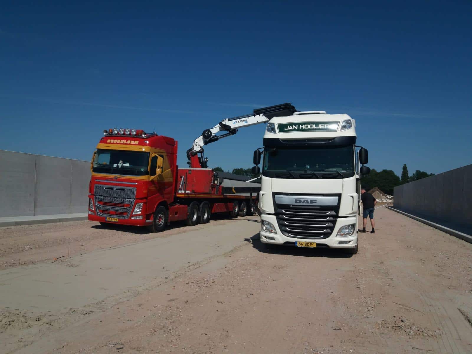 Bosch Beton - Sleufsilo's voor ruwvoer en mestopslag bij geitenmelkerij