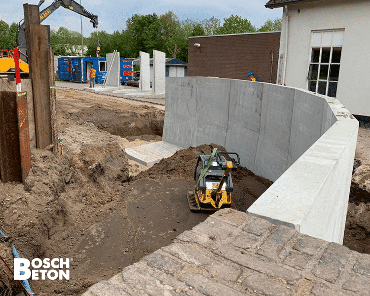 Bosch Beton - Fietsbrug bij Cuijk Mook