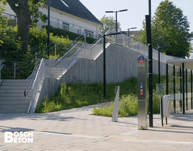 Bosch Beton - Station Chèvremont in Kerkrade toegankelijker