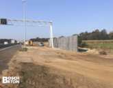 Bosch Beton - Antraciet keerwanden Langs A1