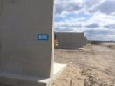 Bosch Beton sleufsilo voor biogas-plant in Dartford (Kent) in Verenigd Koninkrijk