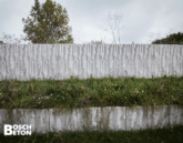 Bosch Beton - Niveauverschil en afscheiding met structuurwanden en beplanting