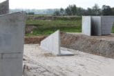 Dijk van Bosch Beton keerwanden voor rangeerstation De Vork in Haren (Groningen)
