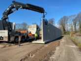 Plaatsing keerwanden Bosch Beton