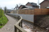 Bosch Beton - Keerwanden als grond- en waterkering langs vlonderpad in Weerselo