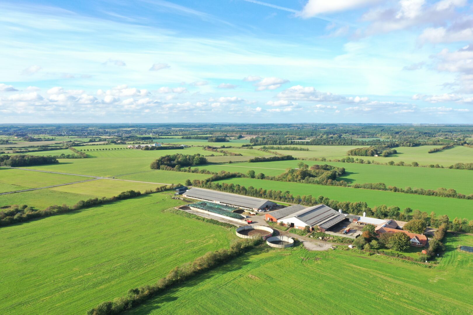 Bosch Beton - Sleufsilo bij melkveebedrijf Hveddegaard in Kibæk (DK)