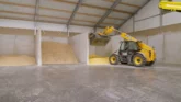 betonnen L element opslag graan