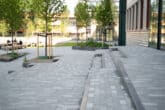Bosch Beton - Maatwerk antraciet keerwanden bij TU Delft