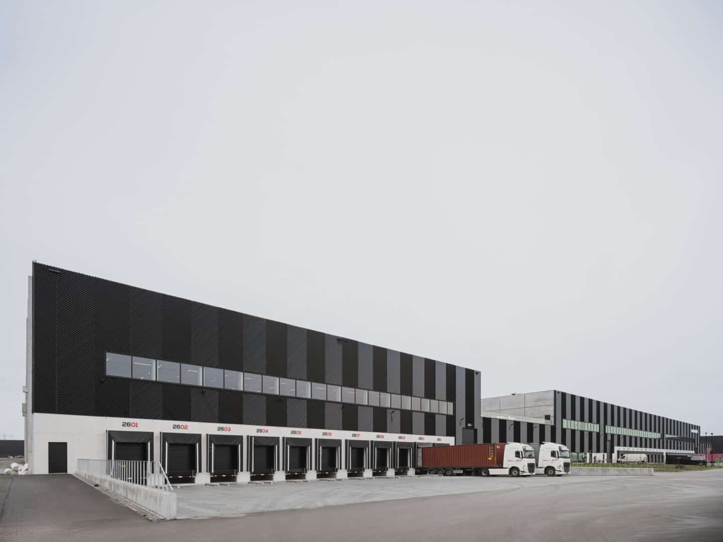 Bosch Beton keerwanden bij XL Distributiecentrum Heylen in Almelo
