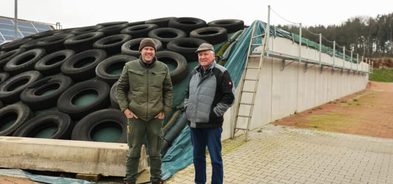 Bosch Beton Fahrsilo in Merzen - Bosch Beton sleufsilo in Merzen (Duitsland)
